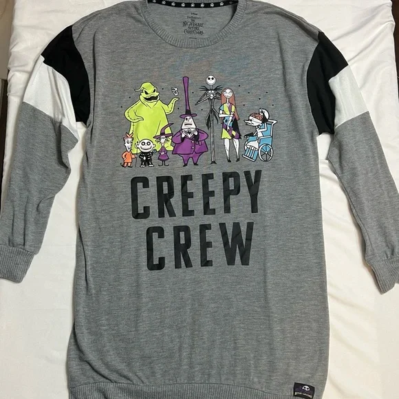 Disney Nightmare before Christmas sleepwear shirt Small - Picture 1 of 7